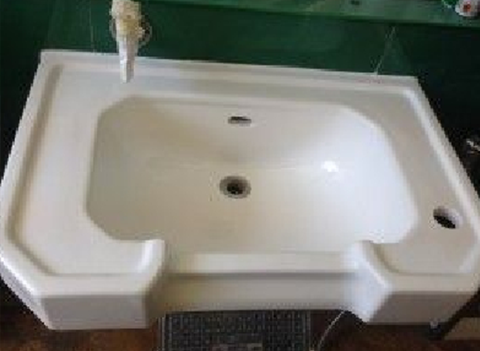 Latest News – Cosmetic Repairs to barber’s Sinks in Hove, East Sussex